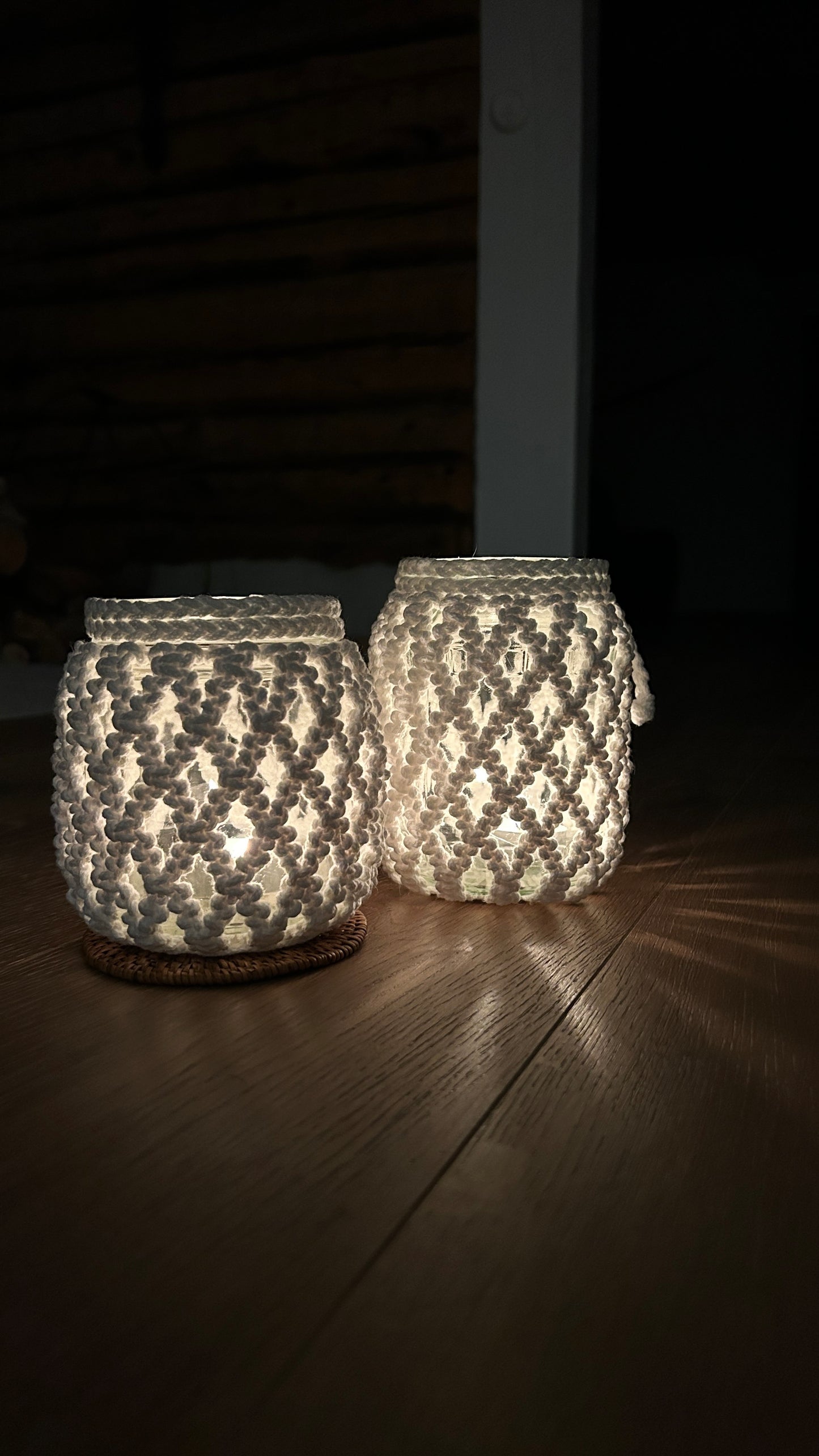 Macramé Candle Lantern