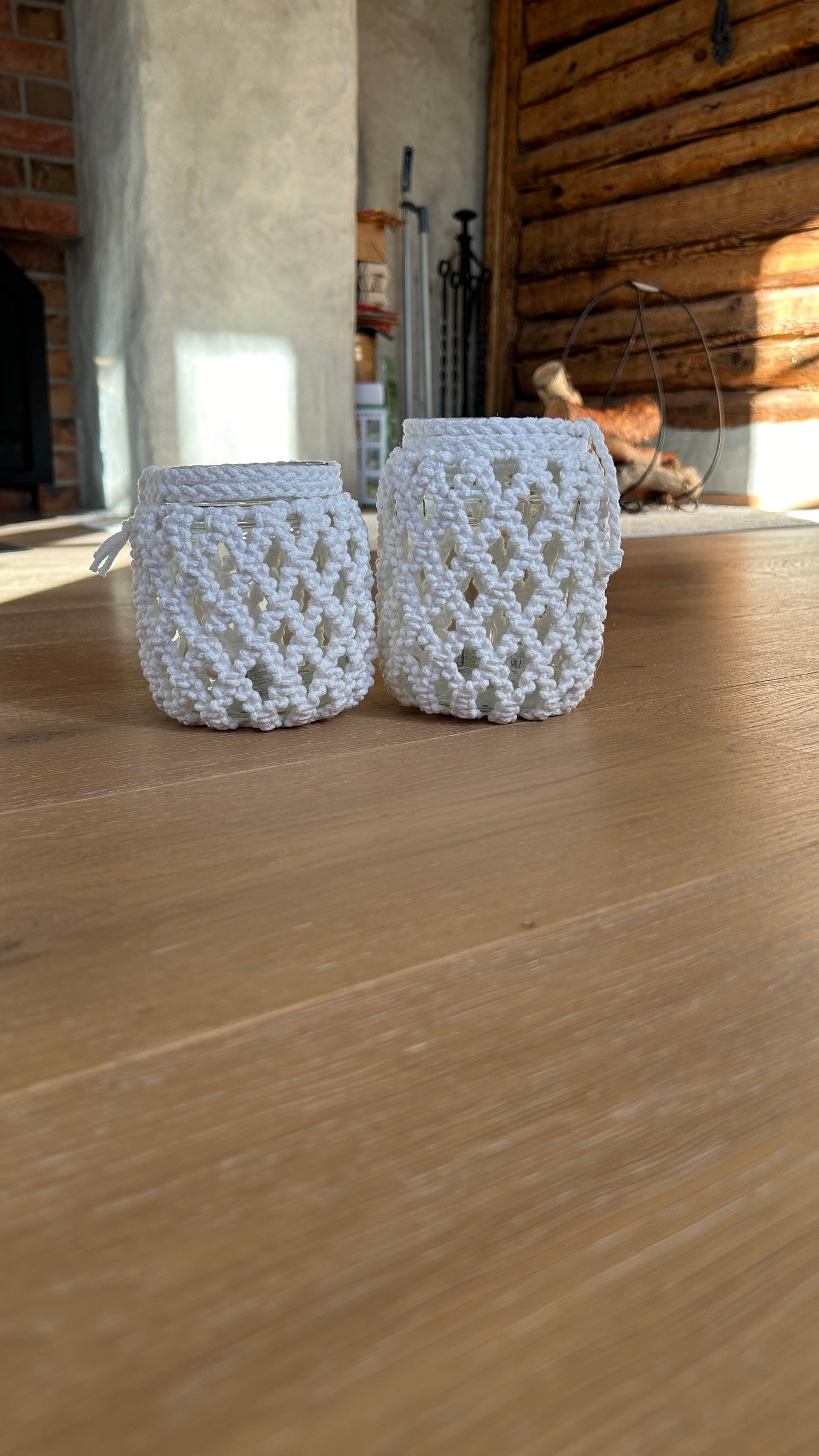 Macramé Candle Lantern